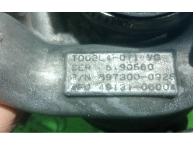 Turbodmychadlo Турбина TD03L407TV0   Opel Astra H   