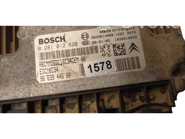 Řídící jednotka 9659614980, 9663944680 Citroen Berlingo 2006