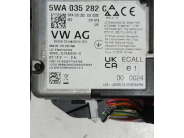 Блок управления 5WA035282C, 5WA035282 Volkswagen Crafter