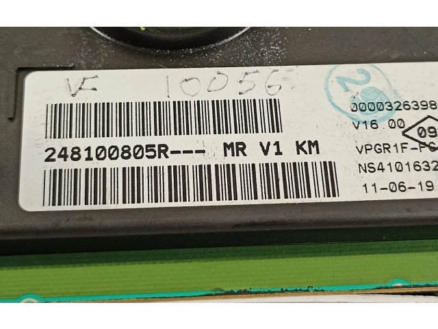 Панель приборов 248100805R Dacia Dokker