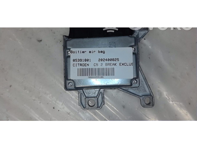 Блок подушек безопасности 00006546X2 Citroen C5