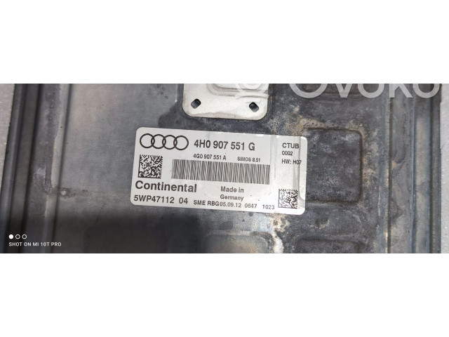 Řídící jednotka 4H0907551, 4H0907551G Audi A6 S6 C7 4G 2016