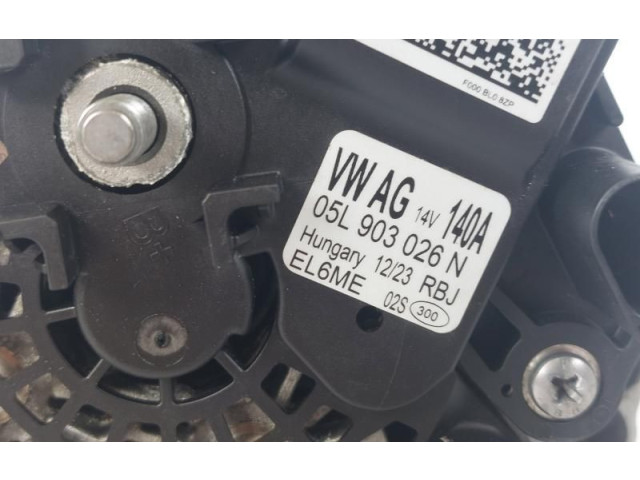Генератор 05L903026N, 05L903026N   Skoda Karoq      