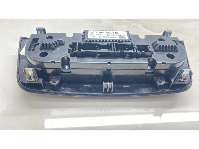 Блок управления климат-контролем A1669000106, 131206 Mercedes-Benz ML W166