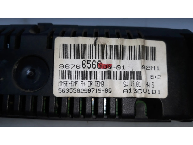 Дисплей 9676656080 Citroen Berlingo