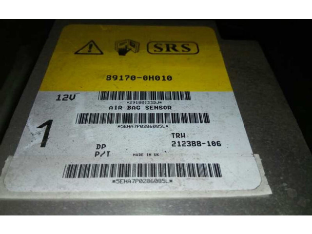 Блок подушек безопасности 891700H010, 2123BB106   Peugeot 107