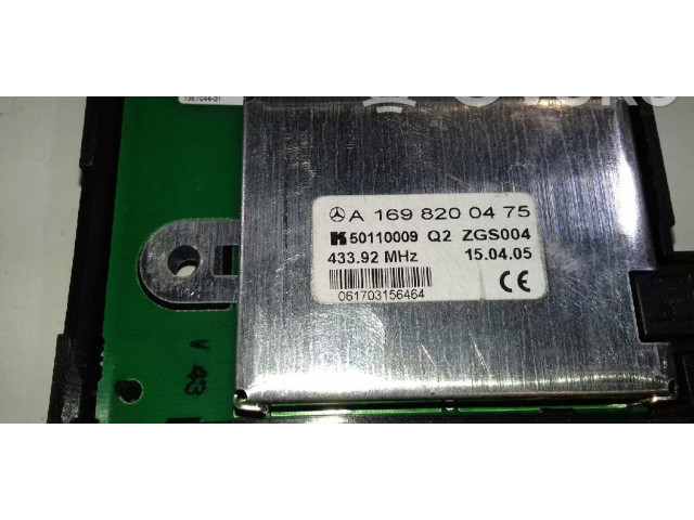 Блок управления A1698200475, 50110009 Mercedes-Benz A W169