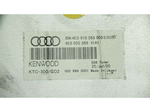 Přístrojová deska Audi A8 S8 D3 4E 2005 4E0035563 KOMFORTU