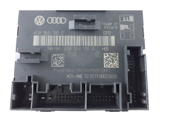 Řídící jednotka 4G8959792E, 4G8959792A   Audi A6 S6 C7 4G 2011