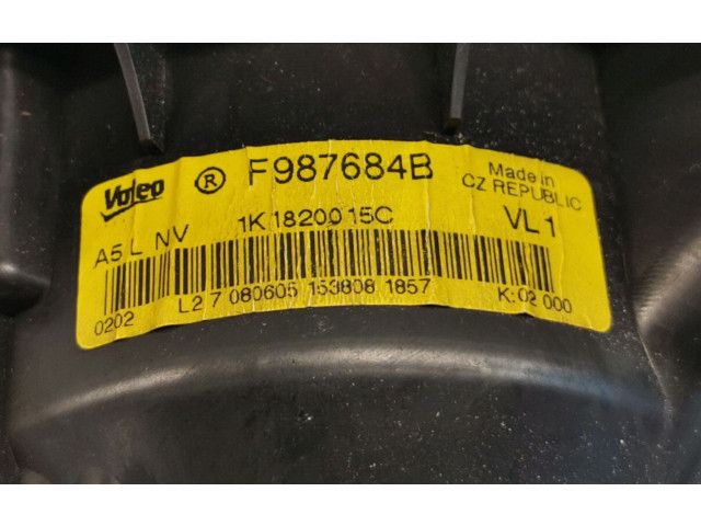 Вентилятор печки 1K11820015C, F987684B Skoda Octavia Mk2 (1Z)