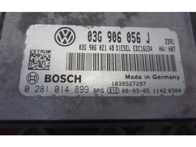 Блок управления двигателем ECU    Volkswagen Cross Polo   