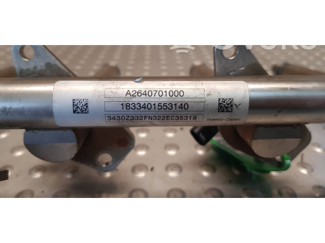 Топливная рампа A2560700187, A2640701000   Mercedes-Benz C W205  