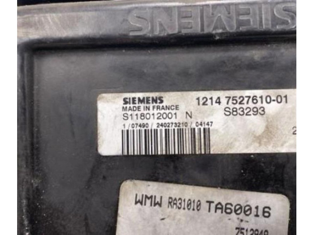 Řídící jednotka 12147563186 Mini One - Cooper R50 - 53 2003