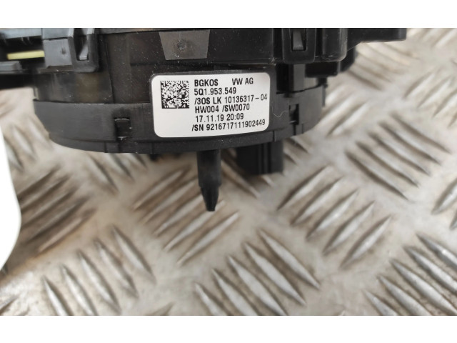 Подрулевой шлейф SRS 5Q1953549, 5Q1953549 Volkswagen Tiguan