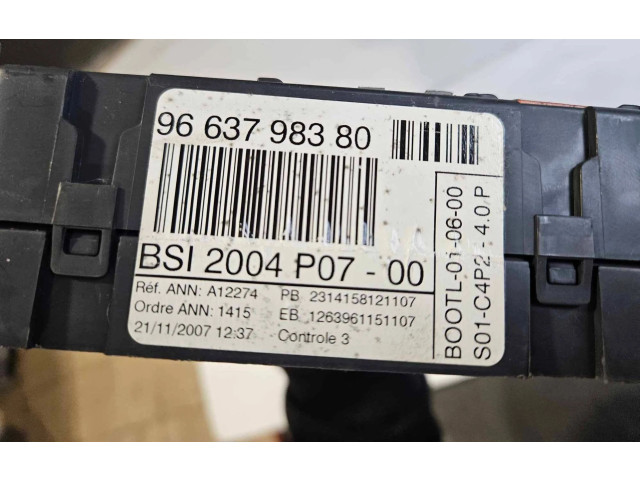 Блок комфорта 9663798380, 1263961151107   Peugeot Expert   