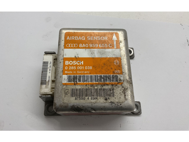Блок подушек безопасности 8A0959655C, 0285001038   Audi A6 S6 C4 4A