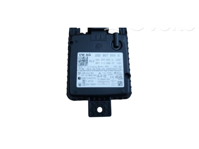 Датчик слепых зон 2Q0907685G Skoda Octavia Mk4