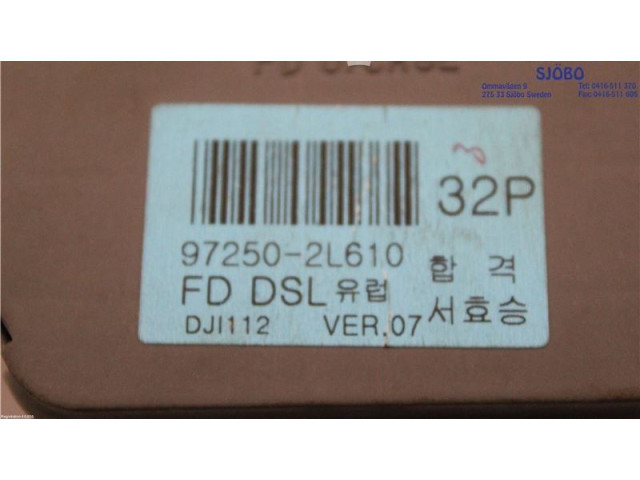 Блок управления климат-контролем 972502L6104X, 97250-2L610   Hyundai i30