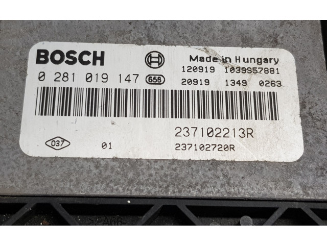 Блок управления двигателя 237102720R, 237102720R Dacia Lodgy