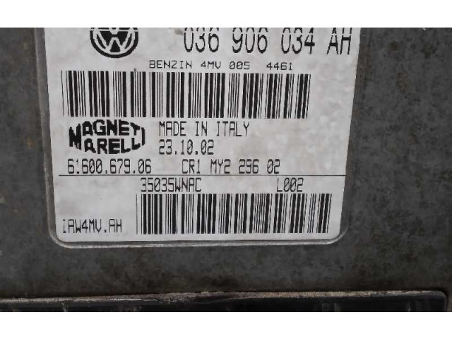 Блок управления двигателя 036906034AH   Seat Ibiza III (6L)