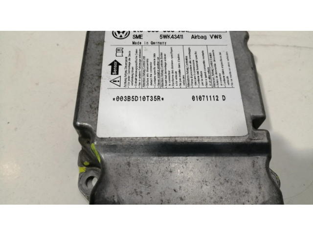 Блок подушек безопасности 1K0909605AA Skoda Octavia Mk2 (1Z)