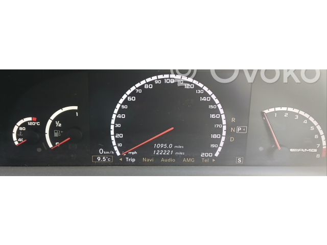 Přístrojová deska Mercedes-Benz CL C216 2007 0263650105, A2215402548