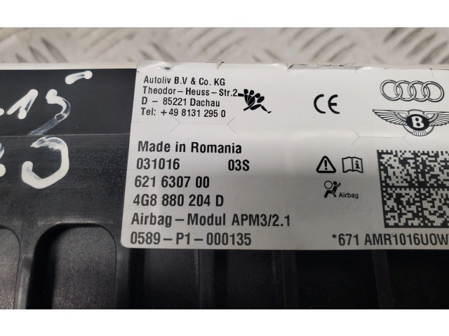 Рулевая рейка Надувная подушка для пассажира 4G8880204D Audi A6 S6 C7 4G 2011 - 2018 года