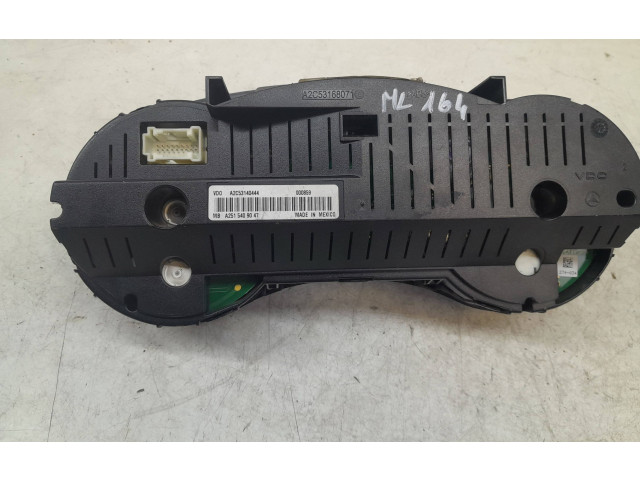 Přístrojová deska Mercedes-Benz ML W164 2006 A2515409047, A2514420321