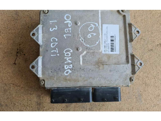 Блок управления двигателя 55194018, MJD6JOC6   Opel Combo C