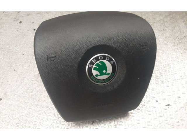 Подушка безопасности водителя 61954050C Skoda Fabia Mk2 (5J)