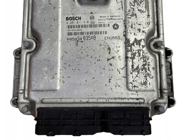 Блок управления двигателя P05034035AB, 0281011410   Chevrolet PT Cruiser    