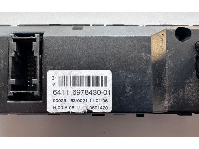 Блок управления климат-контролем 6978430, 0691420 BMW 5 E60 E61