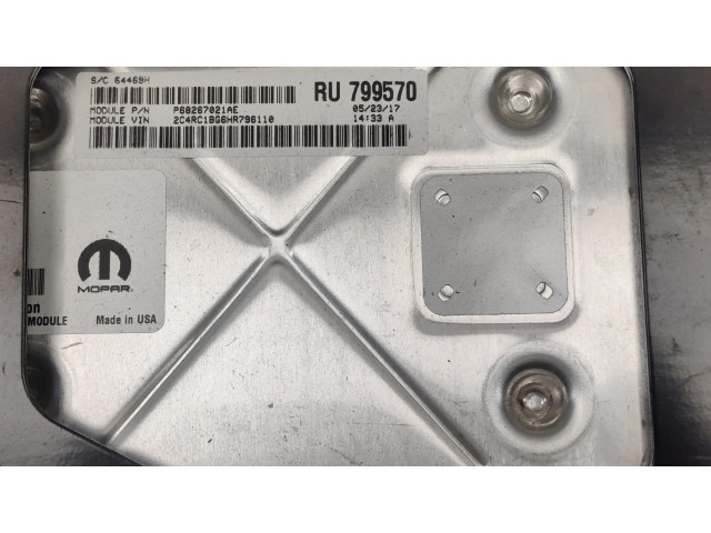 Řídící jednotka P68267021AE, 68267021AE Chrysler Pacifica 2017