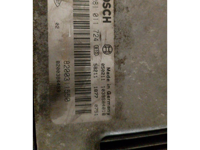 Řídící jednotka 0281011724   Renault Espace IV 