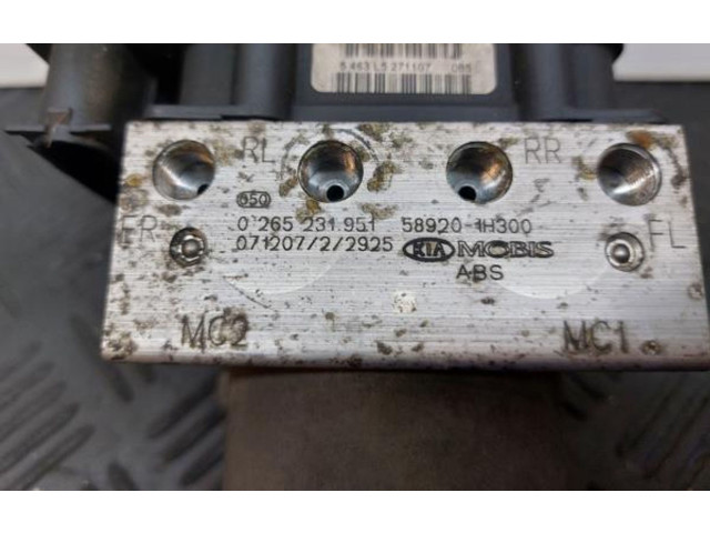 Блок АБС 58920-1H300, 0265231951 KIA Ceed 2006 - 2012 года