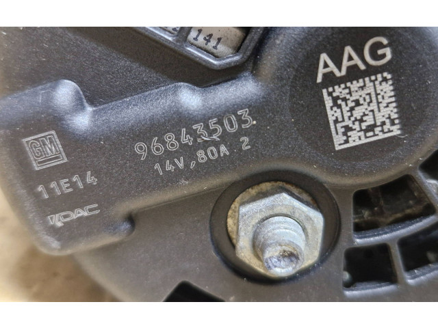 Генератор 96843503, 11E14   Chevrolet Spark      