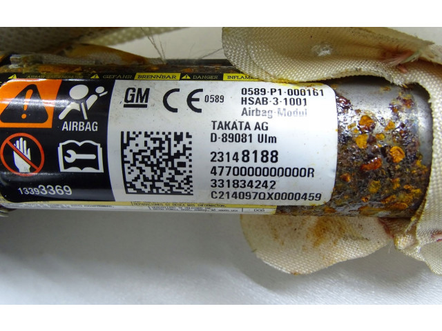 Боковая подушка безопасности 23148188, 23148188   Vauxhall Insignia A