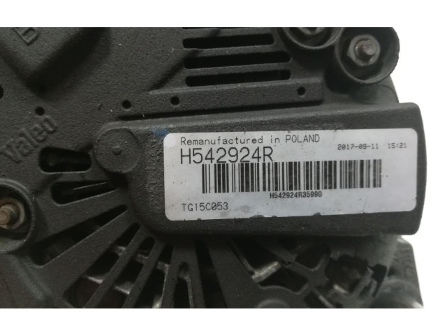 Генератор H542924R Citroen Berlingo