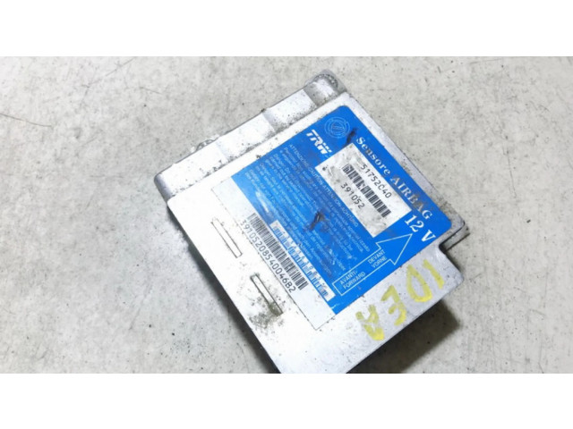 Блок подушек безопасности 51752040, 391052 Fiat Idea