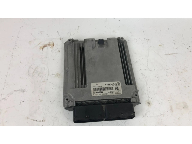 Блок управления двигателя 670031346B, 1039S80282   Maserati Ghibli