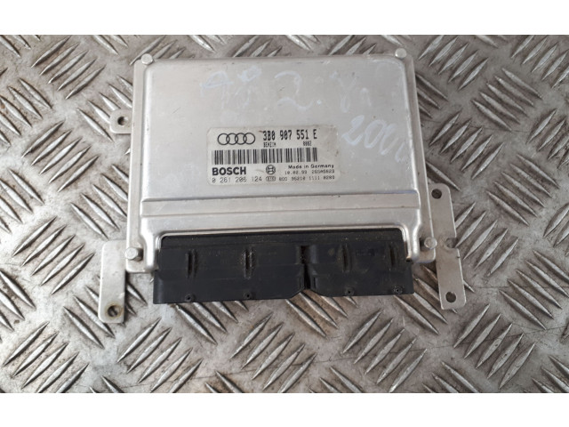 Блок управления двигателем Блок управления 3B0907551E, 3B0907551E Audi A8 S8 D2 4D