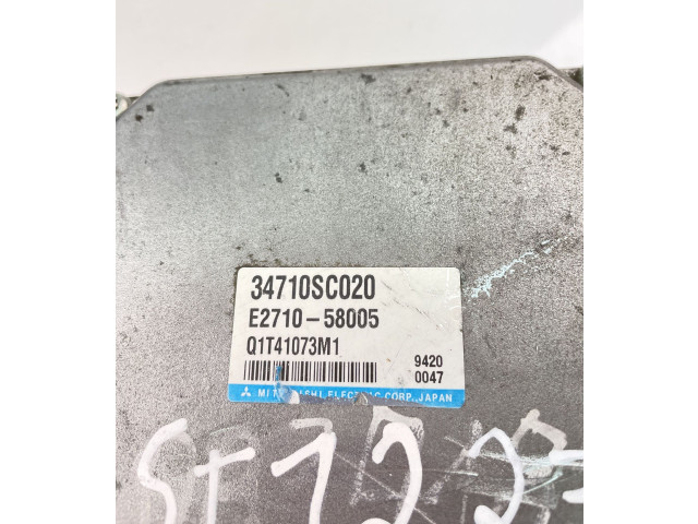 Блок управления коробкой передач 34710SC020   Subaru Forester SG