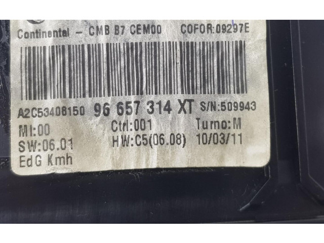 Панель приборов 6103PZ, 96657314XT Citroen DS4