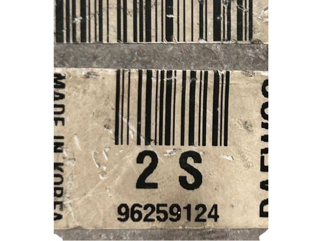 Блок управления двигателя 96259124   Chevrolet Matiz