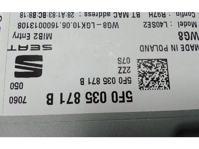 Дисплей    5F0035871B   Seat Ibiza IV (6J,6P)