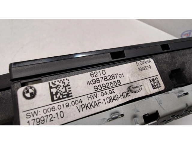 Панель приборов 9878287, 9392558 BMW X3 G01