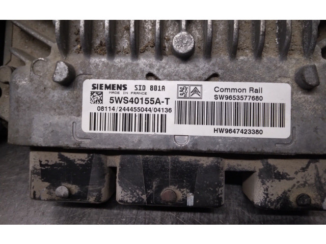 Řídící jednotka 9653577680, 5WS40155AT Citroen Berlingo 2004