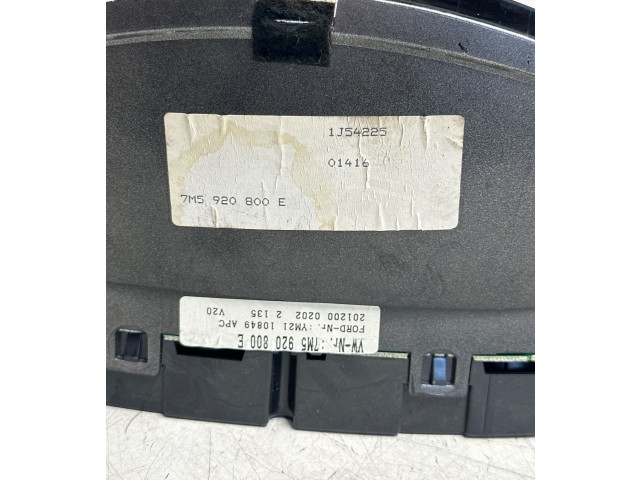 Панель приборов 7M5920800E Ford Galaxy