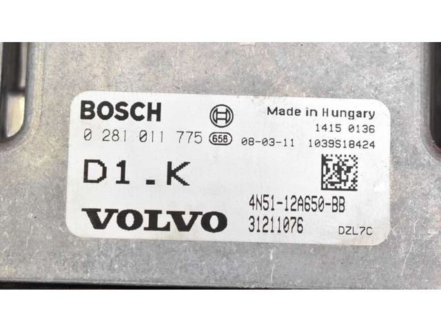 Řídící jednotka 31211076, 31211076 Volvo S40 2008