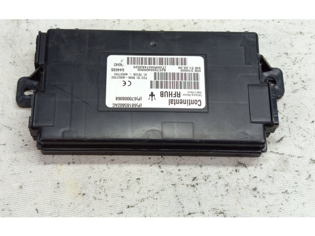 Турбина Блок управления центрального замка Maserati Ghibli 670008068